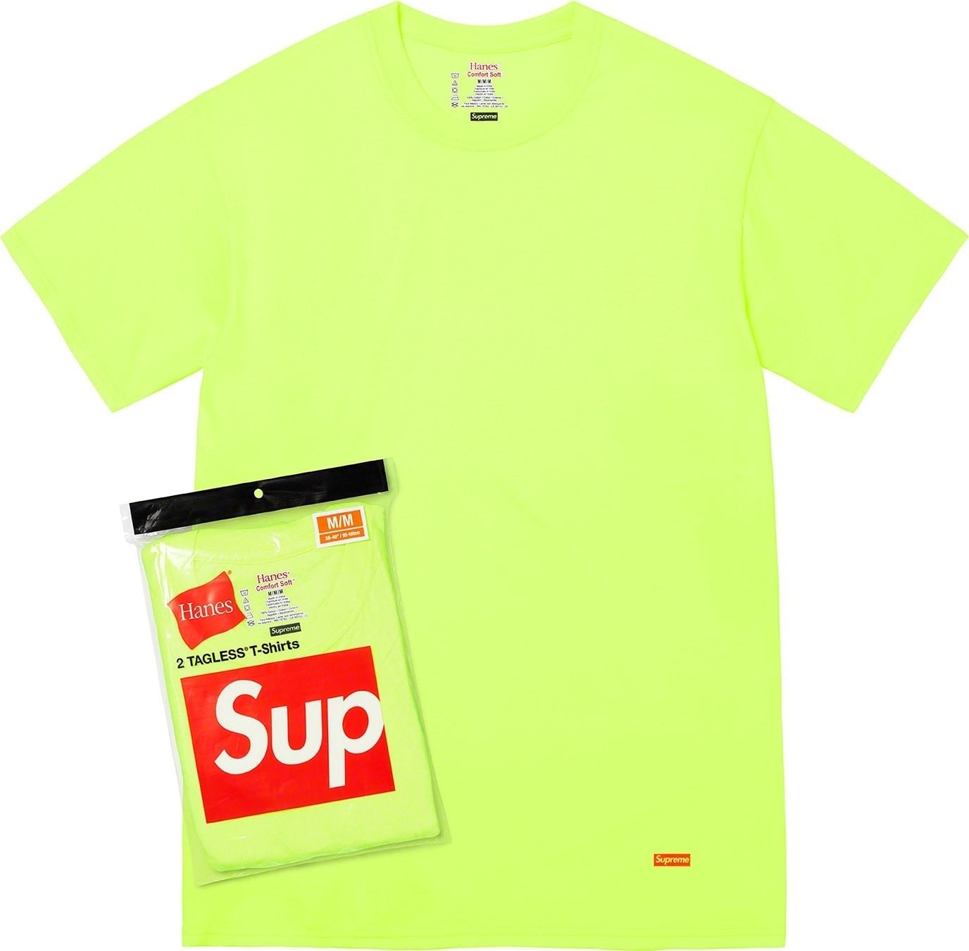 Supreme®/Hanes® Tagless T-shirts (2 Pack)
